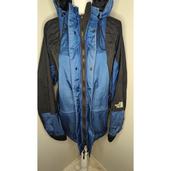 The North Face vintage 90s GORE-TEX  mountain blue outdoor ski coat - Picture 3 of 10